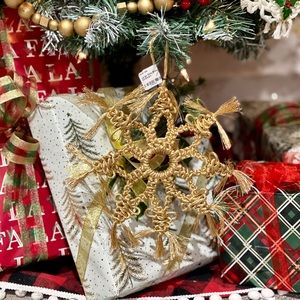 CUSTOM ONLY Macramé Snowflakes Handmade